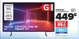 Carrefour SAMSUNG TV TU55DU7175U oferta