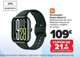 Carrefour Smartwatch Redmi Watch 5 oferta