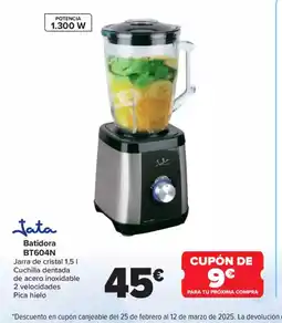 Carrefour Batidora BT604N oferta