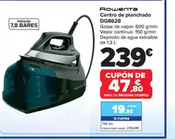 Carrefour ROWENTA Centro de planchado DG8628 oferta