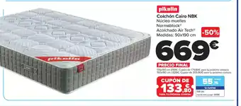 Carrefour Colchón Cairo NBK oferta