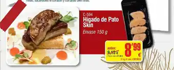 Abordo Hígado De Pato Skin oferta