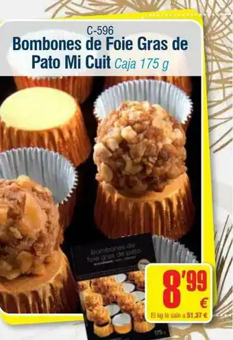 Abordo Bombones De Foie Gras De Pato Mi Cuit oferta