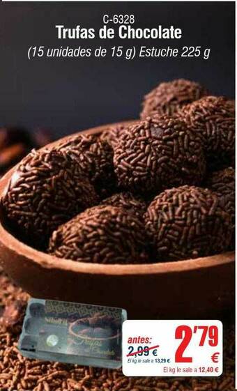 Abordo Trufas De Chocolate oferta