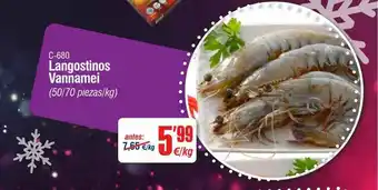 Abordo Langostinos Vannamei oferta