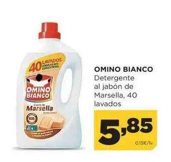 Alimerka Omino Bianco Detergente Al Jabón De Marsella 40 Lavados oferta