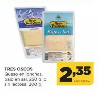 Alimerka Tres Oscos Queso En Lonchas Bajo En Sal O Sin Lactosa oferta