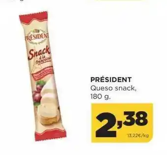Alimerka Président Queso Snack oferta