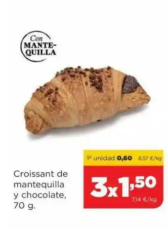 Alimerka Croissant De Mantequilla Y Chocolate oferta
