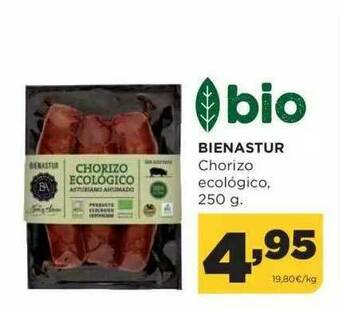 Alimerka Bienastur Chorizo Ecológico oferta