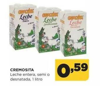 Alimerka Cremosita Leche Entera Semi O Desnatada oferta