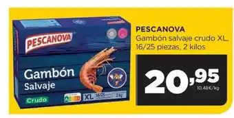 Alimerka Pescanova Gambón Salvaje Crudo Xl oferta