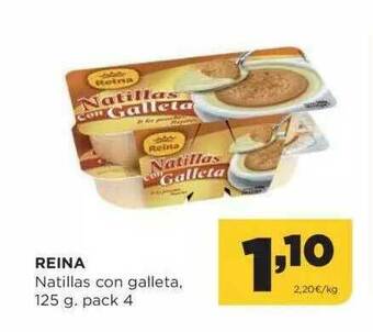 Alimerka Reina Natillas Con Galleta oferta