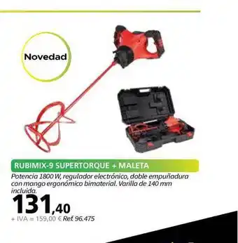 Coferdroza Rubimix 9 Supertorque + Maleta oferta
