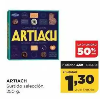 Alimerka La 2a Unidad 50% Dto. Artiach Surtido Selección oferta