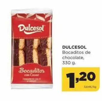 Alimerka Dulcesol Bocaditos De Chocolate oferta
