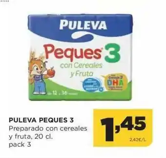 Alimerka Puleva Peques 3 Preparado Con Cereales Y Fruta oferta
