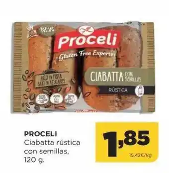Alimerka Proceli Ciabatta Rústica Con Semillas oferta