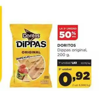 Alimerka La 2a Unidad 50% Dto. Doritos Dippas Original oferta