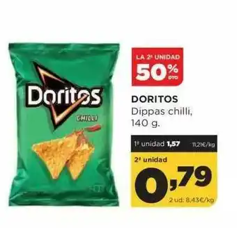 Alimerka La 2a Unidad 50% Dto. Doritos Dippas Chilli oferta