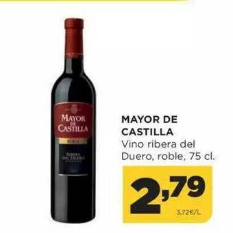 Alimerka Mayor De Castilla Vino Ribera Del Duero Roble oferta