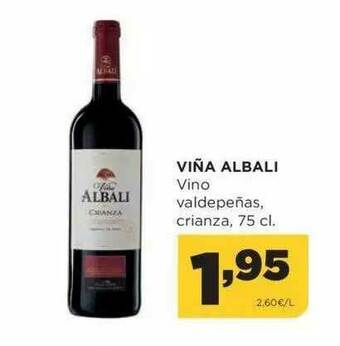 Alimerka Viña Albali Vino Valdepeñas Crianza oferta