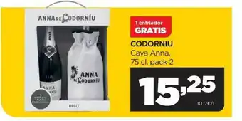 Alimerka Codorniu Cava Anna oferta