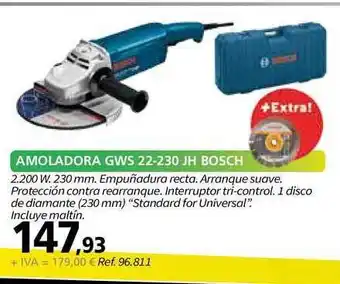 Coferdroza Amoladora Gws 22 230 Jh Bosch oferta