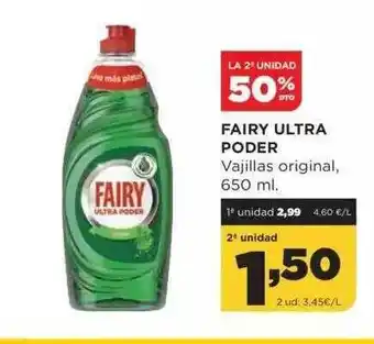 Alimerka Fiary Ultra Poder La 2a Unidad 50% Dto. oferta