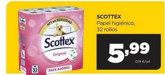 Alimerka Scottex Papel Higiénico oferta