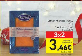 Carrefour Salmón Ahumado Royal oferta