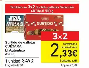 Carrefour Surtido De Galletas Cuétara El Auténtico oferta
