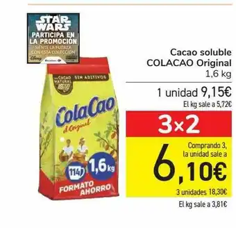 Carrefour Cacao Soluble Colacao Original oferta
