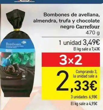 Carrefour Bombones De Avellana Almendra Trufa Y Chocolate Negro Carrefour oferta