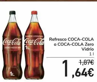 Carrefour Refresco Coca-cola O Coca-cola Zero Vidrio oferta