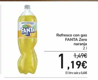Carrefour Refresco Con Gas Fanta Zero Naranja oferta