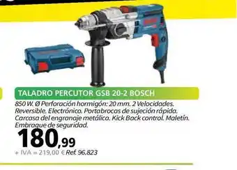 Coferdroza Taladro Percutor Gsb 20 2 Bosch oferta