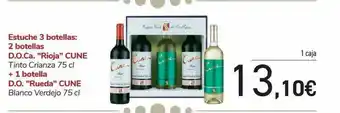 Carrefour Estuche 3 Botellas: 2 Botellas D.o.ca. oferta
