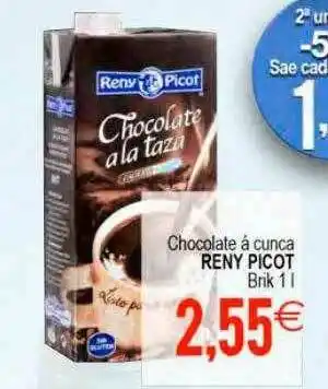 Plenus Supermercados Chocolate á Cunca Reny Picot oferta