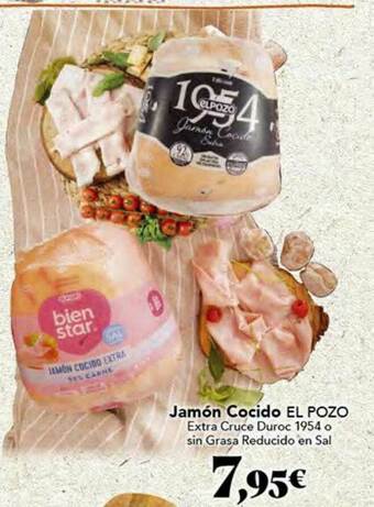 Gadis Jamón Cocido El Pozo oferta