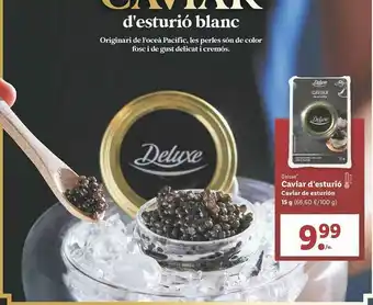 Lidl Caviar D'esturío Caviar De Esturión oferta