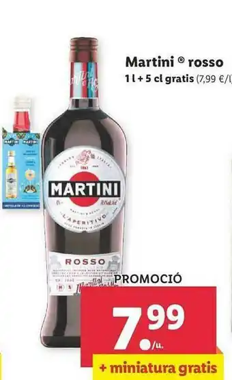 Lidl Martini Rosso oferta