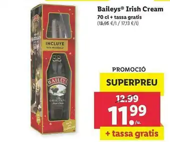Lidl Baileys Irish Cream oferta
