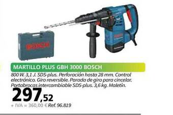 Coferdroza Martillo Plus Gbh 3000 Bosch oferta