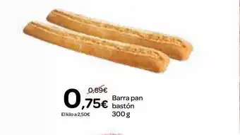 Dialprix Barra Pan Bastón oferta
