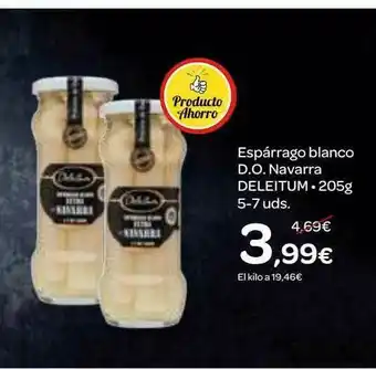 Dialprix Espárrago Blanco D.o. Navarra Deleitum oferta