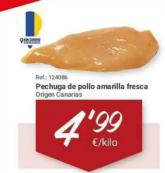 Makro Pechuga De Pollo Amarilla Fresca oferta