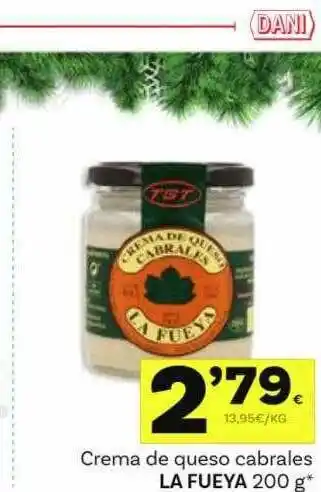 Supermercados Dani Crema De Queso Cabrales La Fueya oferta