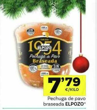 Supermercados Dani Pechuga De Pavo Braseada Elpozo oferta