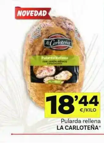 Supermercados Dani Pularda Rellena La Carloteña oferta